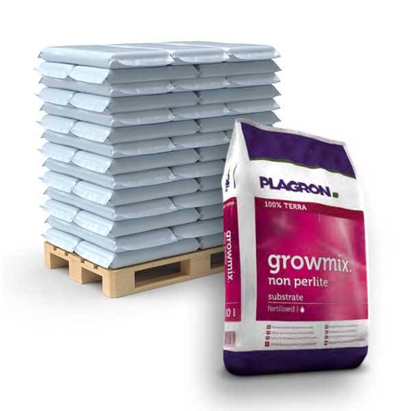 Bancale Plagron Growmix con Perlite 50l - Terra (55 Sacchi)