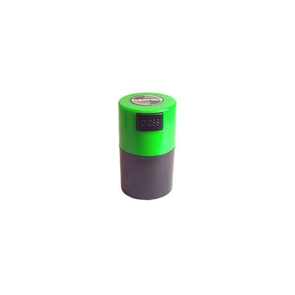 TightVac - VitaVac contenitore ermetico 0,06L - Nero/Tappo Verde Chiaro