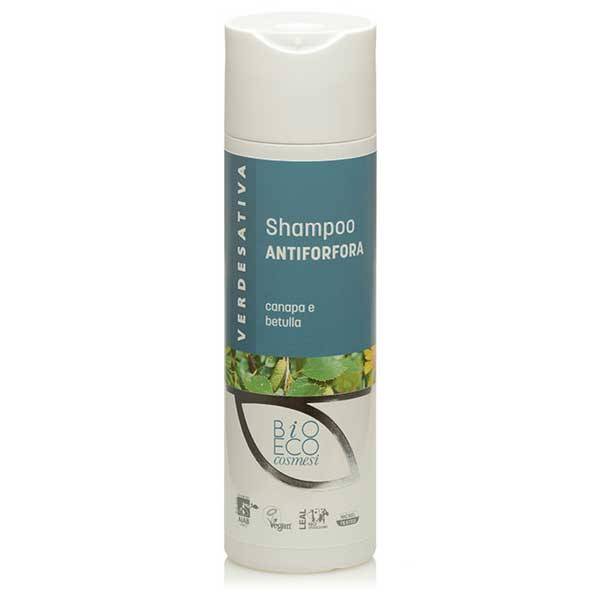Shampoo Antiforfora - canapa e betulla 200ml - Verdesativa