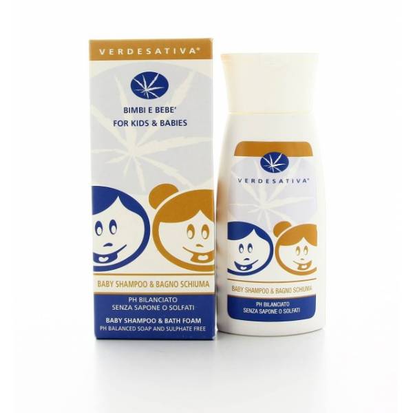 Baby Shampoo & Bagno Schiuma 500ml - Verdesativa