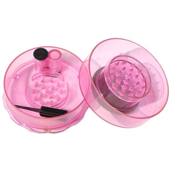 TightVac - GrinderVac grinder antiodore 0,07L - Rosa Trasparente