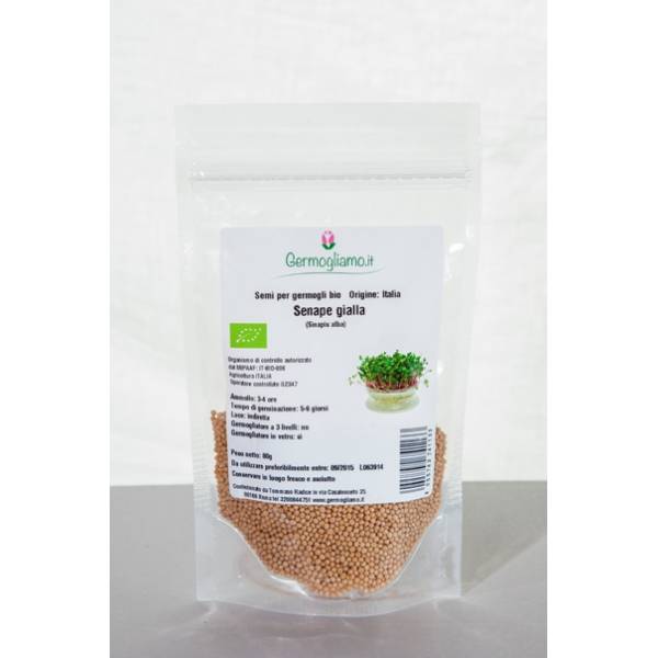 Germogliamo - semi per germogli Bio - Senape