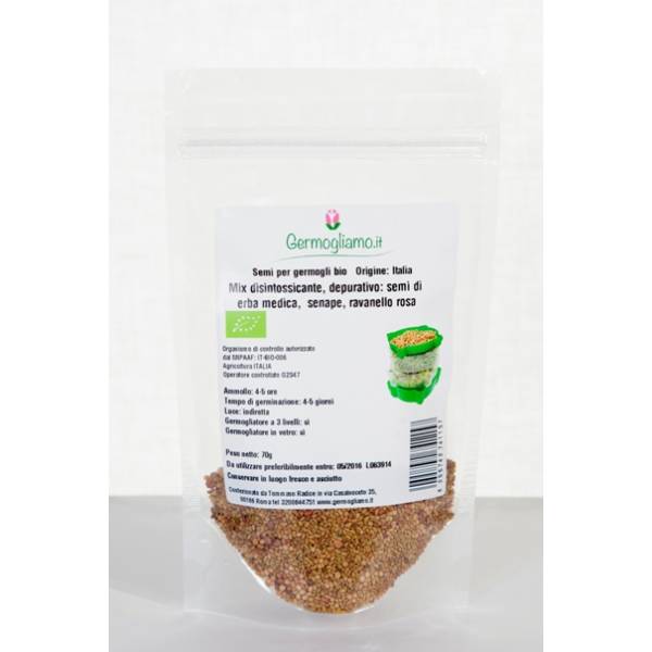 Germogliamo - semi per germogli Bio - Mix Depurativo