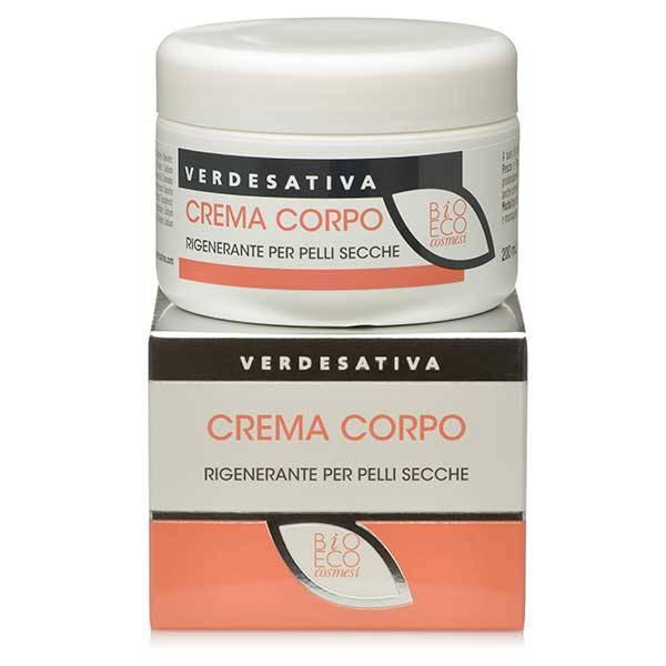 VerdeSativa - Crema Corpo Rigenerante Pelli Secche 200ml