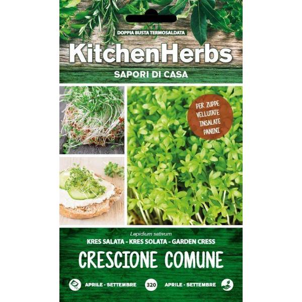 Kitchen Herbs - Crescione Comune - Sem. Dotto