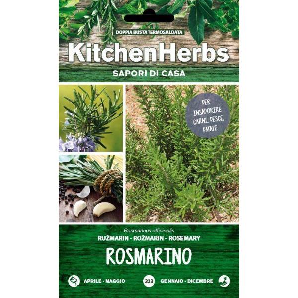 Kitchen Herbs - Rosmarino- Sem. Dotto