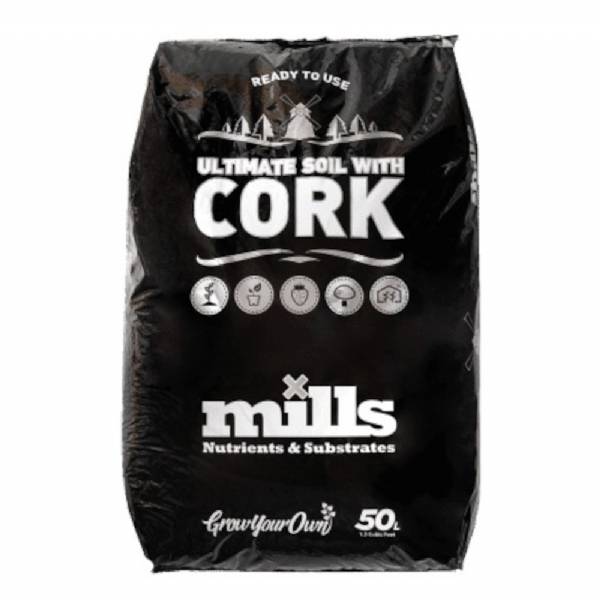 Mills Nutrients - Mills Soil & Cork - 50L