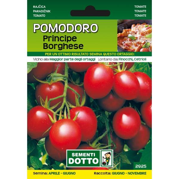 Sementi da Orto - Pomodoro Principe Borghese - Sem. Dotto