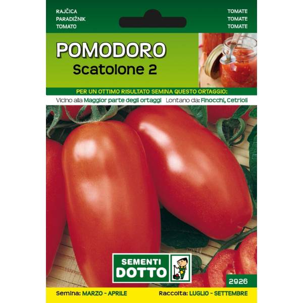 Sementi da Orto - Pomodoro Scatolone 2 - Sem. Dotto