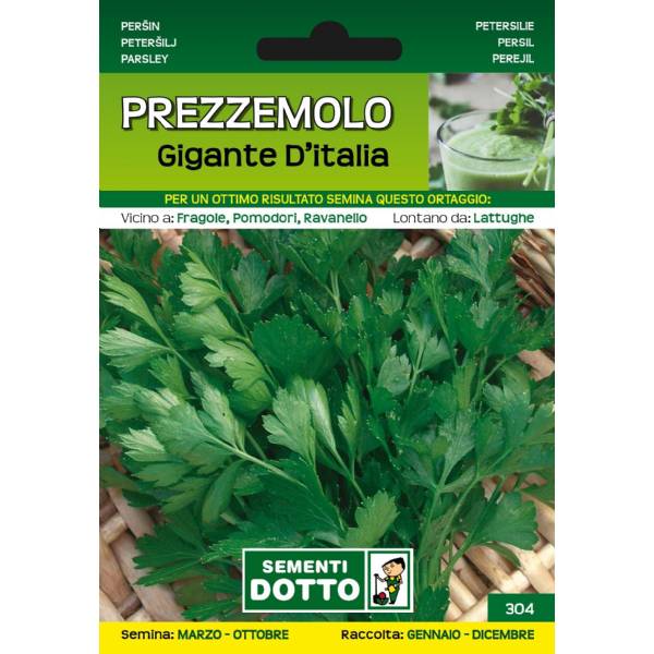 Sementi da Orto - Prezzemolo Gigante d'Italia - Sem. Dotto