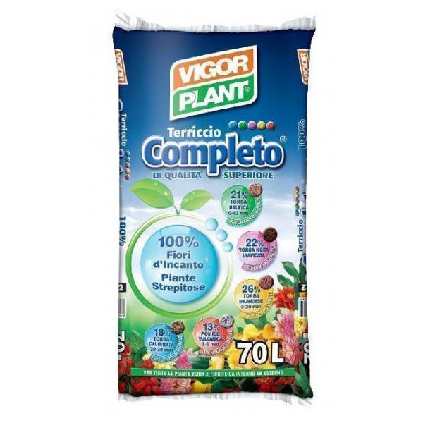 Terriccio " Completo " - Vigorplant - 70LT