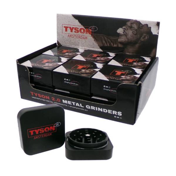 Tyson 2.0 Amsterdam - Grinder in metallo - 2 parti, 54mm