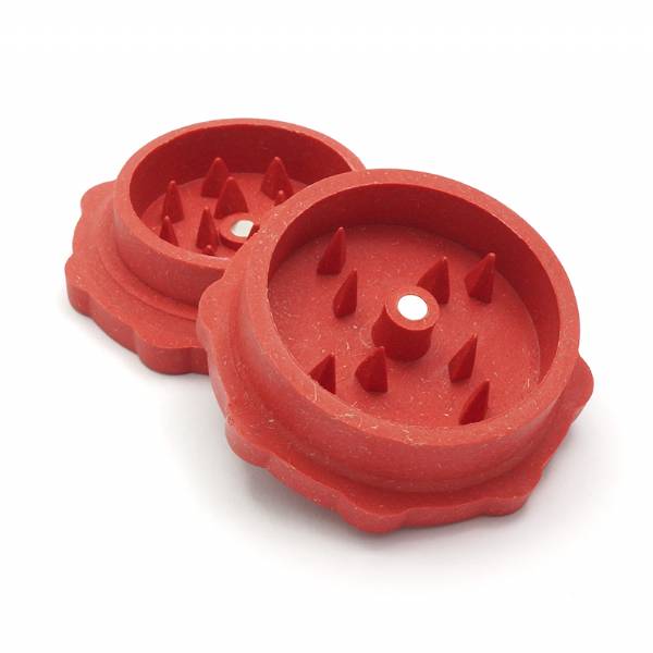 Grinder Eco in plastica 54mm rosso