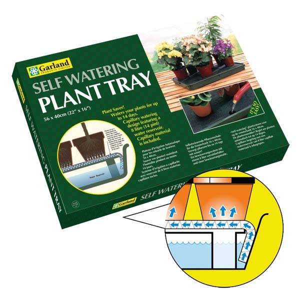 Garland - Vassoio Sottovaso Autoirrigante 57x38,5cm